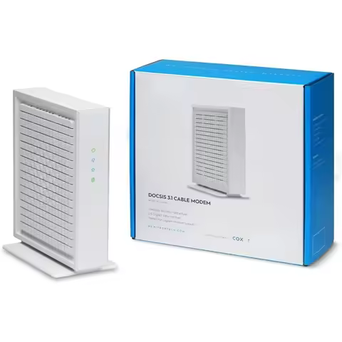 Multi-Gigabit DOCSIS 3.1 Modem | 2.5 Gbps Max Internet Speeds | Certified with Xfinity, Charter Spec