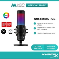 HyperX QuadCast /Quadcast S RGB Lighting USB Gaming Microphone for Streamers and Content Creators