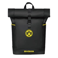 Fan Business Backpack PU Leather BVB Emblem