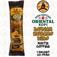 ORIENTAL KOPI DURIAN MUSANG KING WHITE COFFEE INSTANT DRINK / 1 SACHET X 38 GRAM
