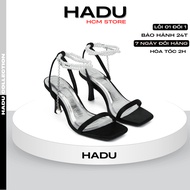 [ELEGENCE KATHERIN] 7P High Heels with Pearl Straps HADU M7143 Anti-Slip Sole 24T