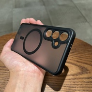 Case For Samsung Galaxy A57 A37 5G A07 A17 A16 A26 A36 A56 A15 A55 Black Phone Back Cover Wireless C