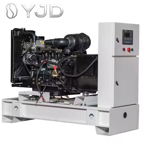 High Quality Dacpower 22KW 28KVA Open Type Brushless Dynamo 8kva Alternator Price Diesel Generator w