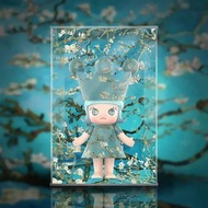 [AOWOBOX] Pop Mart 泡泡瑪特 MEGA ROYAL MOLLY 400% 梵高博物馆 杏花 手辦高透主題展示盒 展示箱 display box 亞加力 模型盒 亞加力展示盒