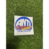 STICKER EONTECH ANTI KARAT