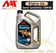 ( 100% ORIGINAL ) MEAUSU PREMIUM ENGINE OIL 5W40 10W40 5W30 15W40 10W30 20W50 (4L) 10W30 (3L) MIZU
