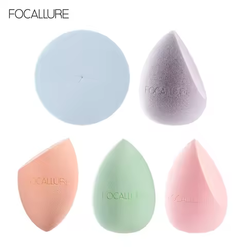 Wholesale FOCALLURE Beauty Egg Makeup Blender Cosmetics Sponge Puff Makeup Sponge Cushion Foundation