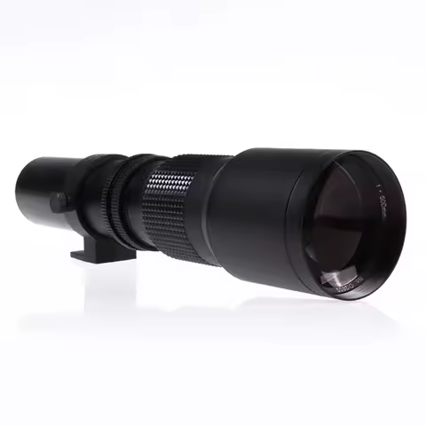 Camera Lenses 500mm Telephoto F8.0 Lens Manual Zoom with T-Mount for Nikon D5000 D7000 D7100 D800 D9