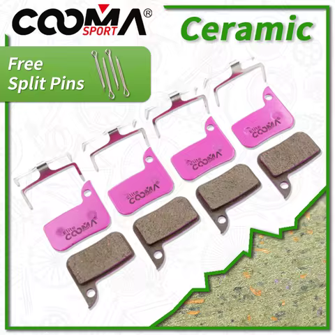 4 Pairs Ceramic Bike Disc Brake Pads for SRAM Level, Red 22 B1, Force 22, CX1, Rival 22, S700 B1 Cal
