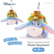 Disney Doll Keychain Eyor Flower | Eeyore Summer Floral Special Edition Plush Pooh