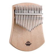 Hluru Kalimba Fan-Shaped Thumb Piano 17 Keys,Kalimba 17 Keys Thumb Piano