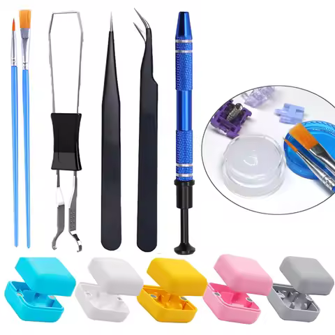 GMK87 GMK67 Keyboard Switch Opener Keycaps Puller Switch Lubrication Package for Mechanical Gamer Ho