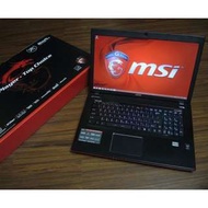 【出售】MSI GE70 2PE i7 四核心 電競筆電 公司貨
