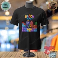 ADULT T-SHIRTS MEN'S T-SHIRTS & BLACK T-SHIRTS CUSTOM LOGODesign GAME BLOCK BLAST