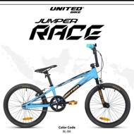 Sepeda bmx 20 inch united anak jumper race frame alluminium sni new 774