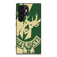 Samsung Case S25 S24 S23 S22 S21 S20 S9 S8 S7 S6 Ultra Plus FE Edge Softcase Milwaukee Bucks Logo