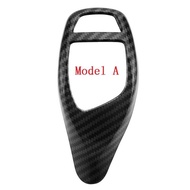 Miếng Dán Nút Bọc Tay Cầm Cần Số Kiểu Sợi Cacbon Đối Với BMW 1 2 3 5 Series X3 X4 X5 X6 F30 F10 F32