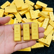 9999 Solid Tree Gold Bar - Alloy Material for Feng Shui Decoration - Attracting Fortune