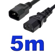 สายไฟ AC หัวตัว ผู้-เมีย (Male to Female C14 to C13  Power Extension Cord) สำหรับเชื่อมต่อ หรือต่อสา