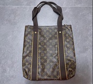 二手 LV Canvas Tote Shoulder Bag 文件袋/文件包