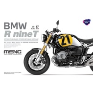 Ready Stock MENG 1/9 BMW R nineT Latte Motorcycle Option719 R nineT Version MT-003U