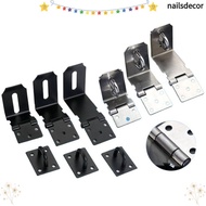 NAILSDECOR Padlock Clasp, Household Stainless Steel 90 Degree Lock Catch,  90 Degrees Burglar-proof 