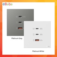 SIMON[European Brand] M7 Series White Switch / Switches & Socket Outlet USB Type A+C