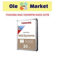 TOSHIBA NAS 7200RPM N300 10TB