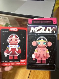 POP MART MEGA SPACE MOLLY 100% 可口可樂