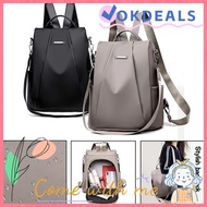 OKDEAL Anti-Theft Backpack Fashion Women Handbag School Shoulder Backpack