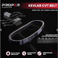KEVLAR CVT BELT HONDA VARIO 150 ESP K59 K36J LED OLD NEW LED 23100-K36-J01 PROPER RACING LINE