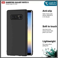 case samsung galaxy note 8 casing cover samsung note 8 - hitam