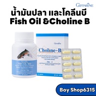 Fish Oil Choline B Vitamin Brain Tonic Memory Booster Giffarine (Fisn 500 mg/Choline-B)