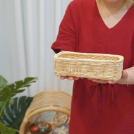 Rattan basket Rattan box basket