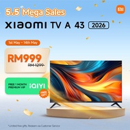 Xiaomi TV A 43 2026 | 4K/HDR 10/Google TV/Dolby Audio™️/Xiaomi Sound/Voice control/Smart TV