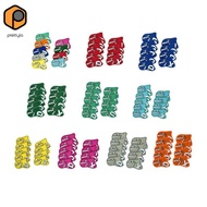 prettyia 9 Piece Golf Iron Cover Set Golf Clubs Club Head Covers Gift Club Covers with