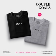 Buy 1 OR 2 PCS Cool Couple T-Shirts | Brother STORE | Men's Distro t-shirt | Premium 30s t-shirt | I