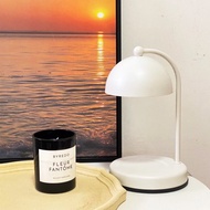 現代簡約半圓罩融蠟燈 融燭燈 香氛蠟燭燈(白色)