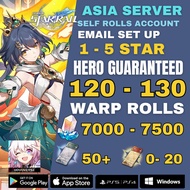 Honkai Star Rail ID Starter Account | Reroll Account Honkai Star Rail action figure