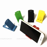 Phone Tablet Mobile Stand Holder Foldable Desktop Holder Phonestand Lipat Mini Portable Universal untuk Handphone