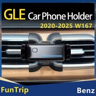 Auto-Clip Car Phone Holder fit for Mercedes-Benz GLE-Class W167 GLE330/GLE350d/GLK350/GLE45(2020-202