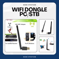 WIFI DONGLE INTERNET STB DVB-T2 TVBOX ADDITIONAL WIFI FOR STB DIGITAL TV USB 150 MBOS EASE STATION