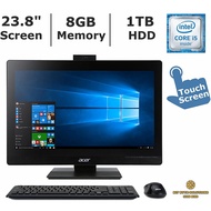 Acer All-in-One Desktop TOUCHSCREEN 23.8 inch Full HD Core i5-6400-8GB RAM | 1TB HDD - Intel Quad Co