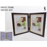 [VS] DOUBLE PHOTO FRAME ACETATE COVER 6r 6X8 inches (SK8220-6X8)(SK-27-6X8)