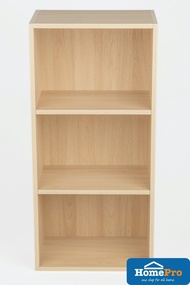 Homepro Open Shelf 3 Tier Oak