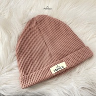 Mamaca Waffle Newborn Baby Beanie | Warm Baby Beanie