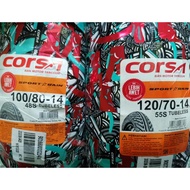 Corsa Sport Rain  Yamaha NVX combo set ( 100/80-14 + 120/70-14 ) tayar tubeless tahun 2025
