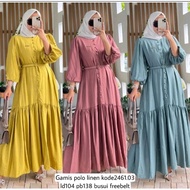 Gamis linenPOLO 2461.03 by Alvaro Collection