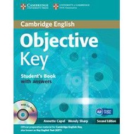 CAMBRIDGE OBJECTIVE KEY A2 (WITH ANSWERS / CD-ROM) (2nd ED.) BY DKTODAY