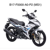 YAMAHA Y15ZR V2 2023 HLY COVERSET STICKER SIAP TAMPAL B17-F0000-A0-P2 MS1